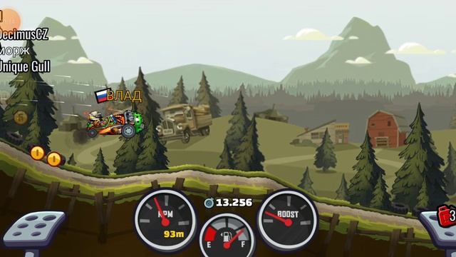 Hill Climb Racing 2 - Грязное ралли. Чудовище