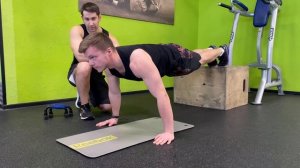 отжимания под углом вниз