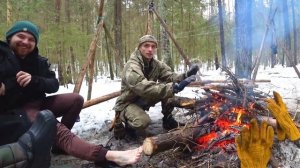 Зимний поход в лес с ночевкой. Советы для начинающих туристов.