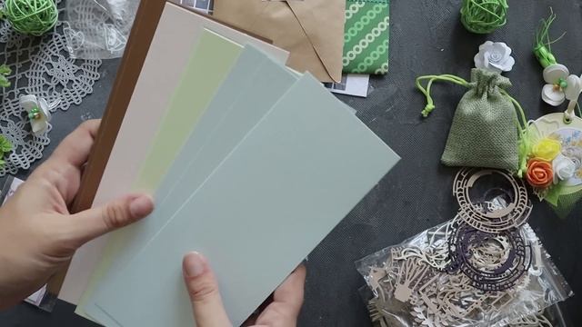 Атс обмен/ Распаковка посылок/ Скрапбукинг смотреть онлайн