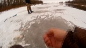 Ловля белой рыбы на покаток