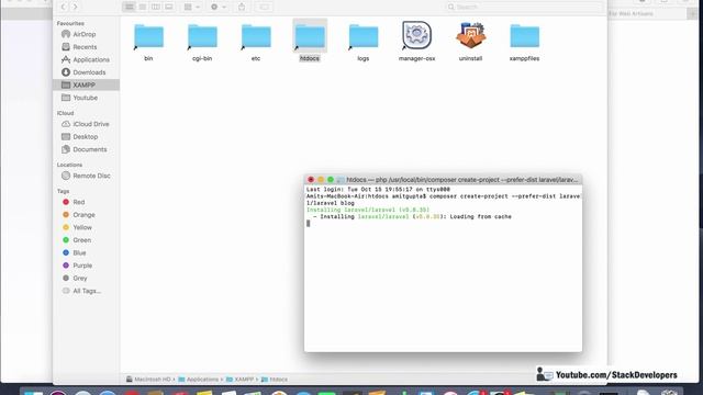 Run Laravel 6 Project in MAC OS | Migrate E-Commerce Website from ...