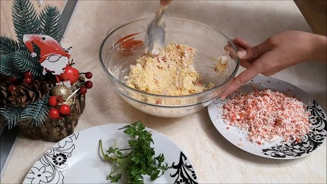 Закуска Рафаэлло с Крабовыми Палочками СЪЕДАЕТСЯ ВМИГ!!! Праздничная ЗАКУСКА из Крабовых Палочек