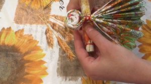 Оригинальные куклы-мотанки из салфеток