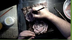 УРОК ФЛАМАНДСКОЙ ЖИВОПИСИ №1. Как нарисовать розу в стиле старинного натюрморта.