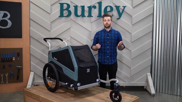 Bark Ranger Pet Trailer Product Features | Burley смотреть онлайн