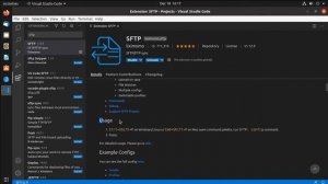 Visual Studio Code SFTP Extension