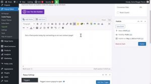 Create a POPUP with Popup Maker WordPress Plugin (FREE)