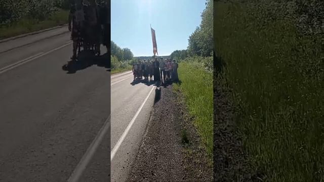 Большой крестный ход на Макуринскую гору. День всех святых. смотреть онлайн