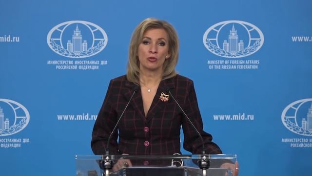Новое заявление Захаровой про Украину повергло в ШОК лицемерный Запад.mp4