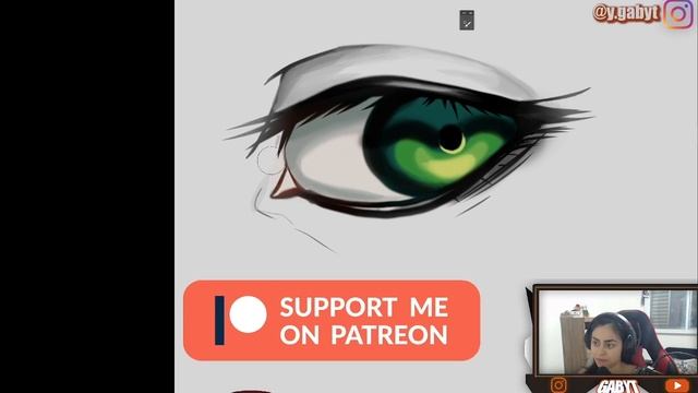 LEARN HOW TO DRAW / PAINT EYES ONCE FOR ALL !!!  DIGITAL ART PHOTOSHOP[ ART TUTORIAL ]
