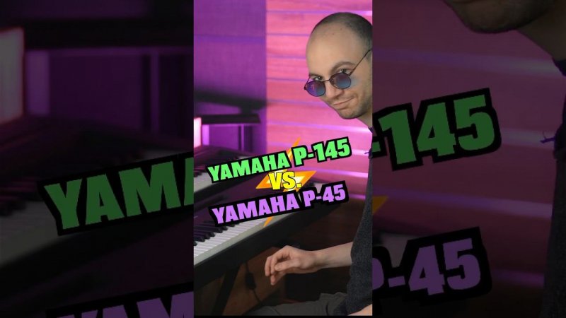 YAMAHA P-145 vs YAMAHA P-45 #yamaha #yamahap45 #yamahap145 #piano #digitalpiano