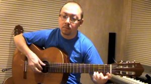 Поручик Голицын - кавер на гитаре