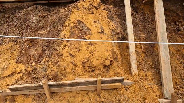 Зачем под баню нужен котлован 700м3? Строим грандиозную баню с бассейном в КП "Раменское" смотреть онлайн