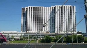 МЦК вид из окна едущего поезда. Синхрон футажи