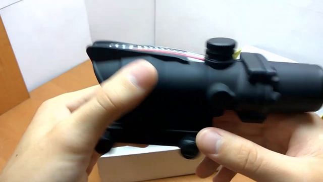 ACOG с Aliexpress для страйкбола,самый лучший прицел смотреть онлайн