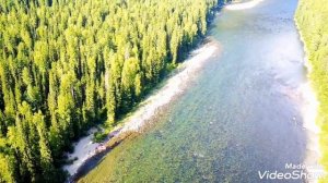 Река Большой Абакан. Западный Саян. Хакасия.