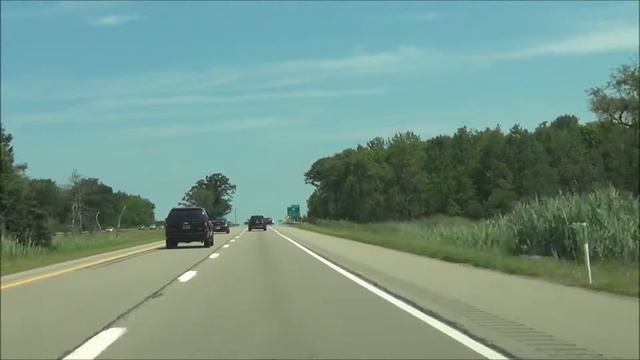 Pennsylvania - Interstate 79 North - Mile Marker 160 to 170 (7/3/15) смотреть онлайн