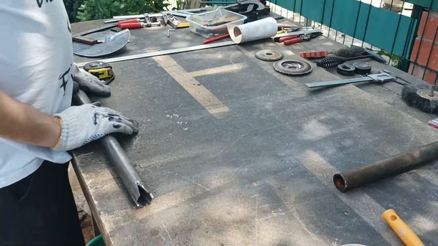 Бур. Ямобур своими руками. Ямобур для установки столбов. смотреть онлайн