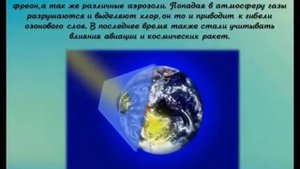 Озоновый слой - щит Земли!