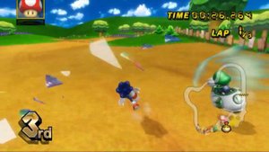 Sonic The Hedgehog in every Mario Kart Game (Character mods)