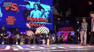 GOOD VIBRATIONS vs MODERN SKILLZ｜Crew Best 8 @ BBIC KOREA WORLD FINALS 2019｜LB-PIX