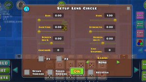 Как легко сделать затемнение в Geometry Dash