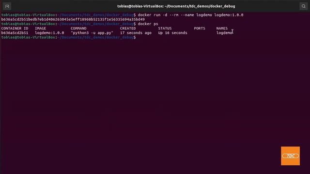 Debug Docker Container смотреть онлайн