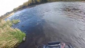 Квадроцикл РМ 650-2.Езда по воде.