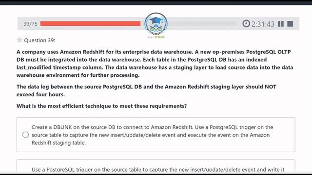 AWS DAS-C01 | AWS Certified Data Analytics-Specialty - Mock Test | 2023 Exam Latest Q&A