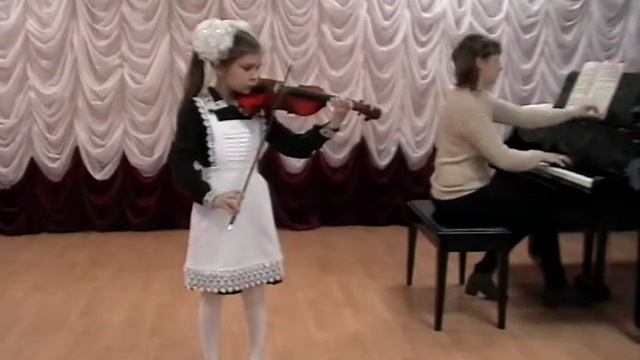 Дудникова Елизавета у.  н.  п. Солнце низенько Скрипка  Чернянская  РДШИ