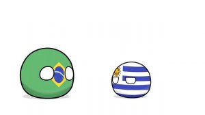 Countryballs №1 | Бразилия идёт к Уругваю