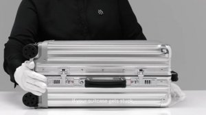 Set the lock on RIMOWA’s Classic suitcase