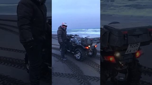 Камчатка,океан,река и мой CFmoto X8 смотреть онлайн