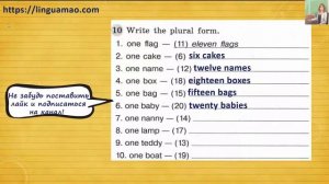 Spotlight (английский в фокусе) 3 класс Грамматический тренажер страница 20 номер 10 ГДЗ решебник