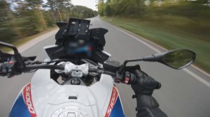 SHE SCREAMS! BMW S 1000 XR BOS exhaust sound [RAW Onboard]