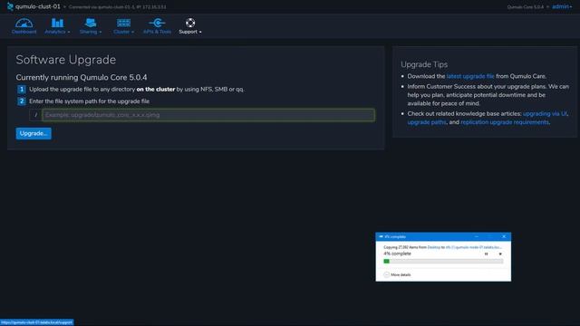 Non-Disruptive Qumulo Upgrades for NFS Workloads смотреть онлайн