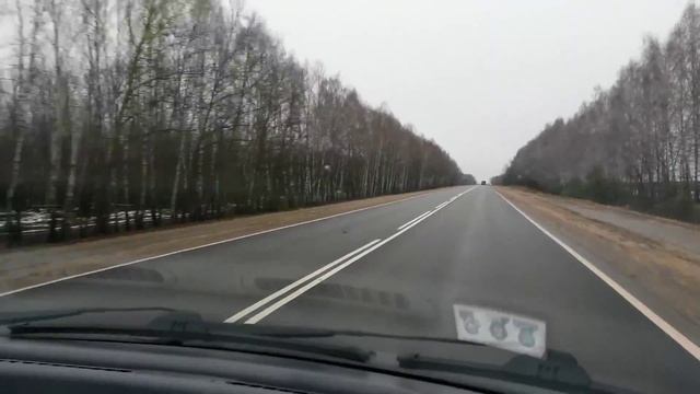 Киевская трасса. Скоростной daewoo matiz. Брянск - Суземка.