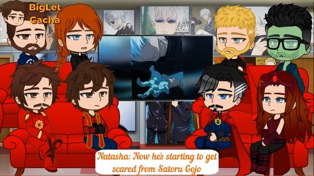 Avengers React to Satoru Gojo | Gacha React | Full Video смотреть онлайн