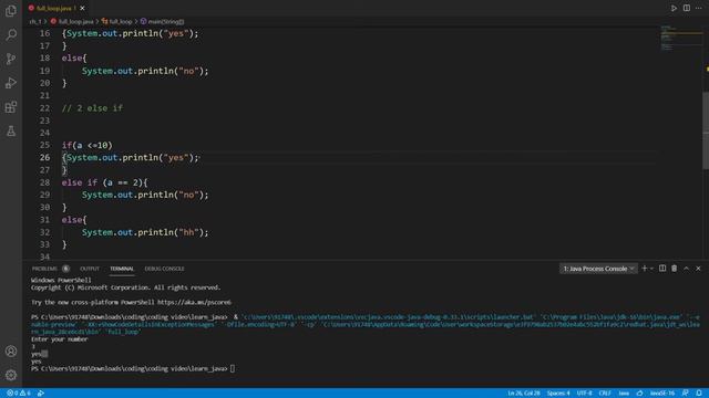 java conditionals | if else | else if | switch case | in java | in Hindi смотреть онлайн