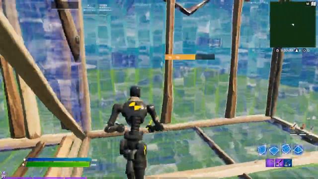 учусь делать фрибилд в Fortnite 1 день