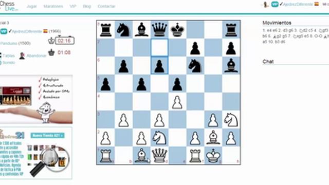 Ajedrez Online #14: AjedrezDiferente vs Panduino: Defensa Francesa смотреть онлайн