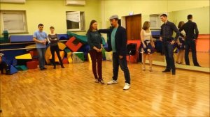 Уроки ТАНГО | Фигура на основе женского хиро | Хиро в линию | Болео