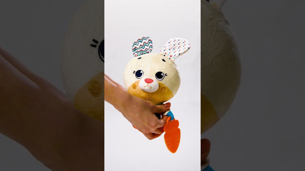 19HS03MRB музыкальная игрушка погремушка Зайка Лаки смотреть онлайн