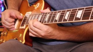 Blues Solo Improvisation with the Gibson Les Paul