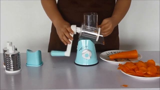 Овощерезка Тёрка в форме мясорубки Удобный кухонный гаджет смотреть онлайн