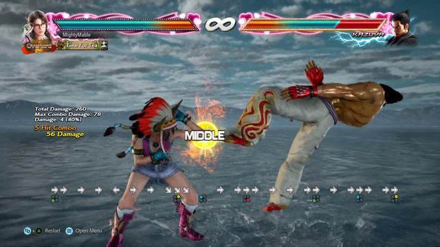 Tekken 7 Julia new df2,1 max damage combo смотреть онлайн