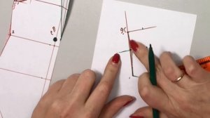 Моделирование выкройки. Подготовка макета английского воротника. 2 часть