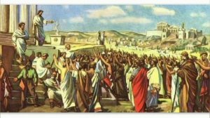 Краткий пересказ §30 Зарождение демократии в Афинах.