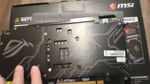 Asus GTX 1660 super ROG strix 6GB